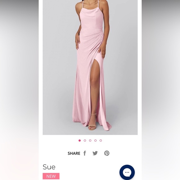 Kennedy Blue bridesmaid dress - Picture 1 of 4